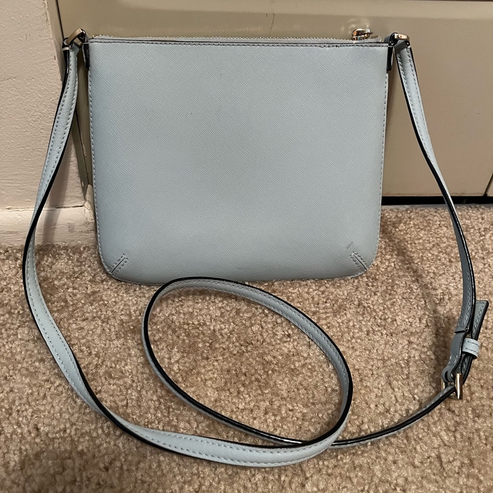 GUC Kate Spade Cameron Street Tenley Dusty Blue Crossbody - Picture 5 of 8
